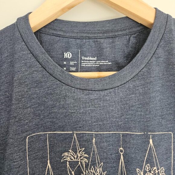 Tentree Plant Club Graphic T-Shirt - Size M - Picture 3 of 5
